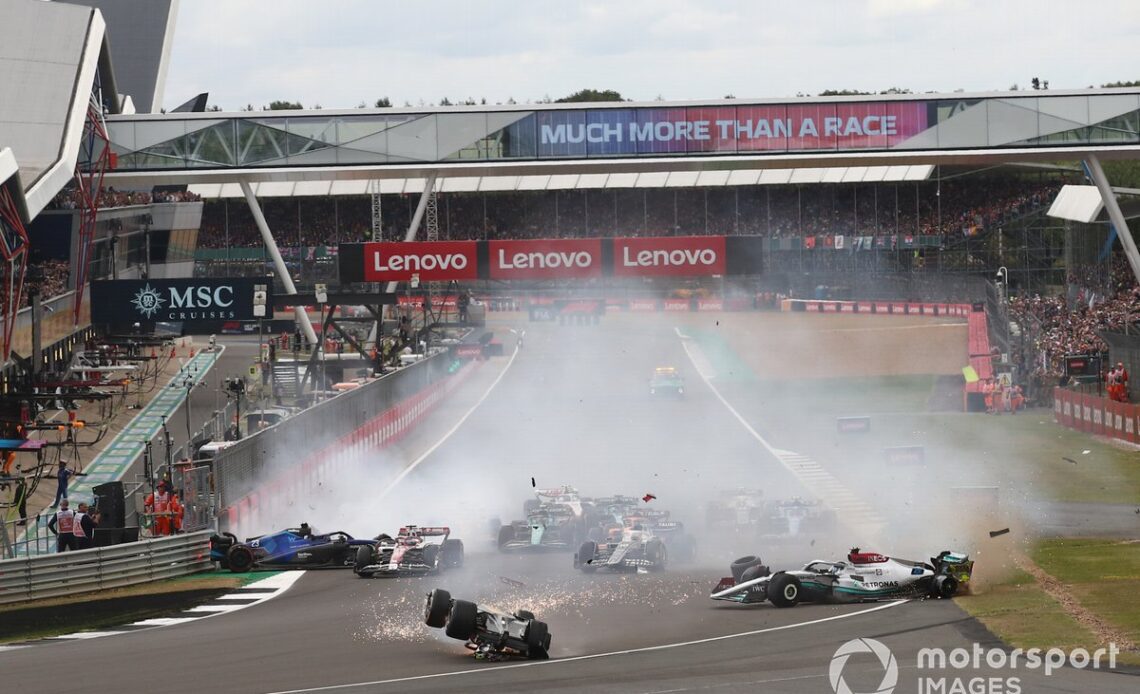Zhou Guanyu was heartened by the support he got from peers after his scary Silverstone crash