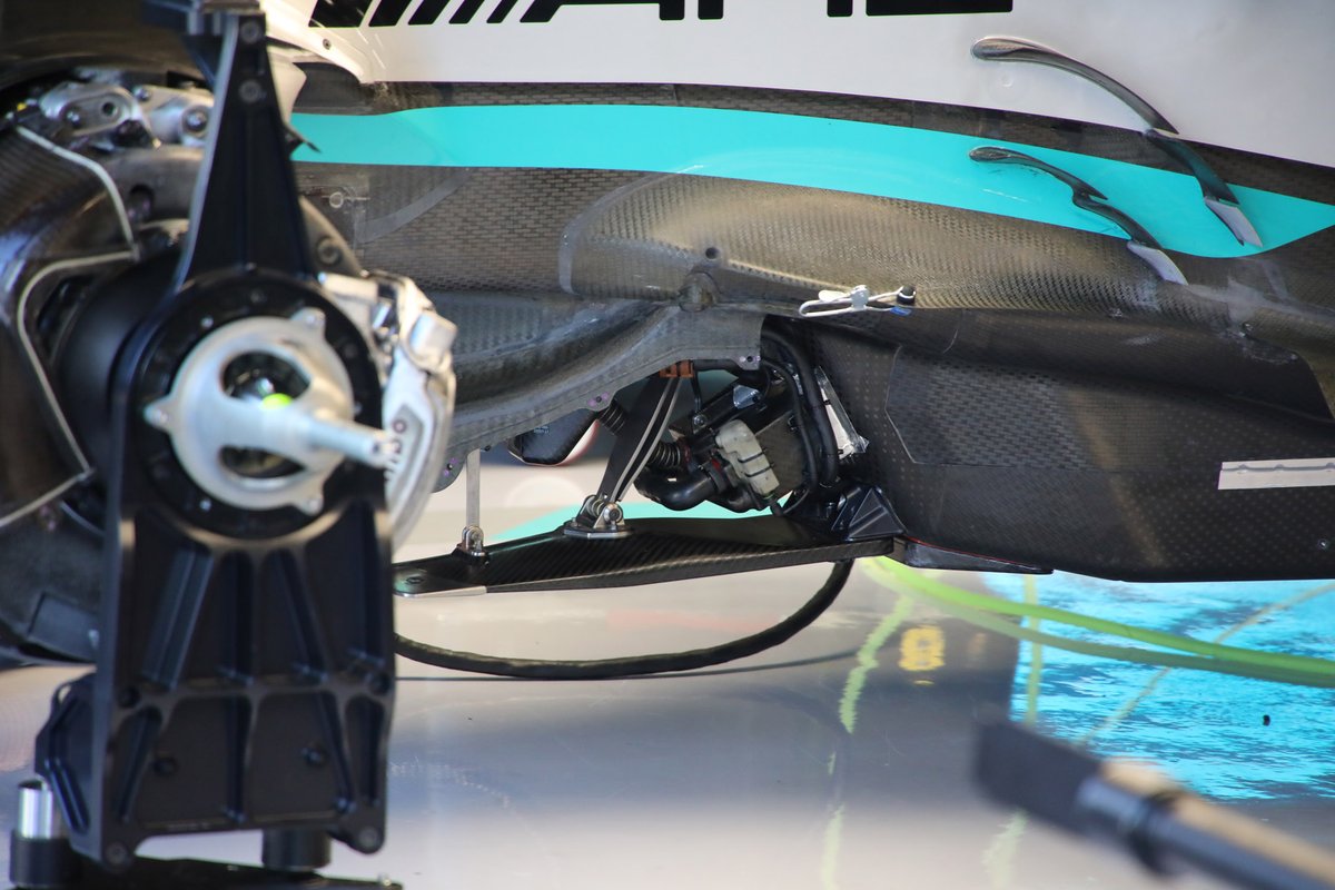 Mercedes W13 technical detail