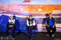 (L to R): Franz Tost, AlphaTauri Team Principal; Jost Capito, Williams Team Principal, Otmar Szafnauer, Alpine Team Principal, Circuit Zandvoort, 2022