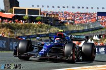 Nicholas Latifi, Williams, Circuit Zandvoort, 2022