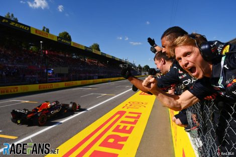 Max Verstappen, Red Bull, Monza, 2022