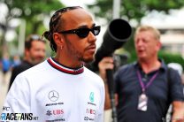 Lewis Hamilton, Mercedes, Singapore, 2022