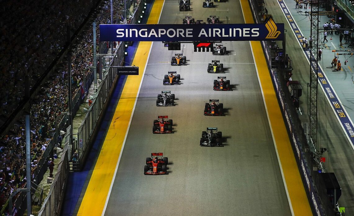 2022 F1 Singapore Grand Prix session timings and preview