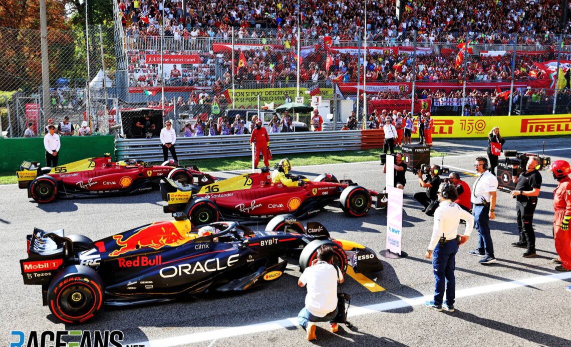 Charles Leclerc, Ferrari, Monza, 2022