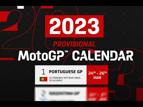 2023 MotoGP™ Provisional Calendar 🗓️ | #MotoGP2023