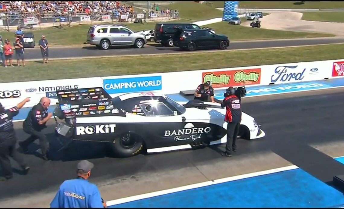 Alexis DeJoria, Paul Lee, Top Fuel Funny Car, Qualifying Rnd2, Menards Nationals Presented