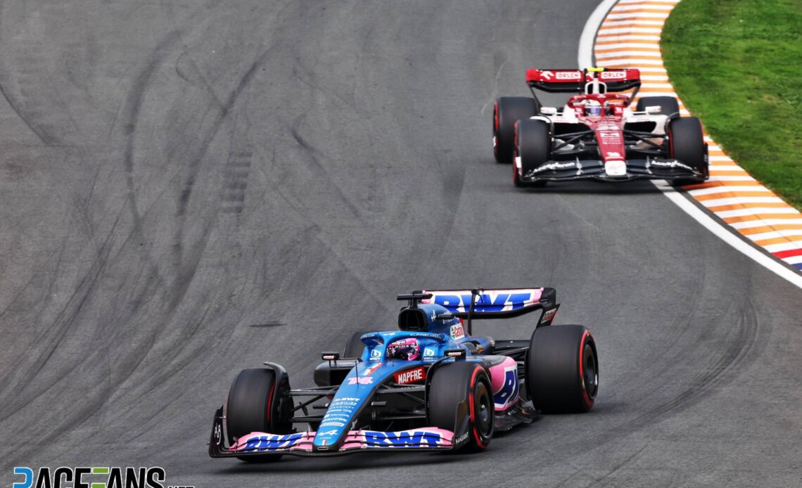 Fernando Alonso, Alpine, Circuit Zandvoort, 2022