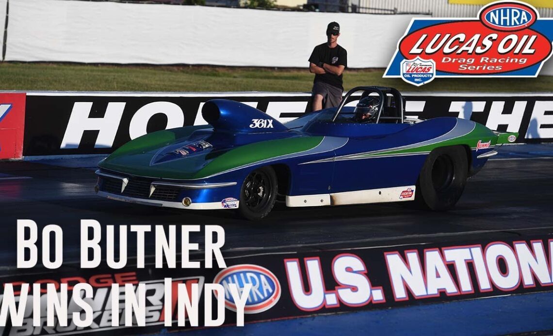 Bo Butner wins Super Gas at Dodge Power Brokers NHRA U.S. Nationals