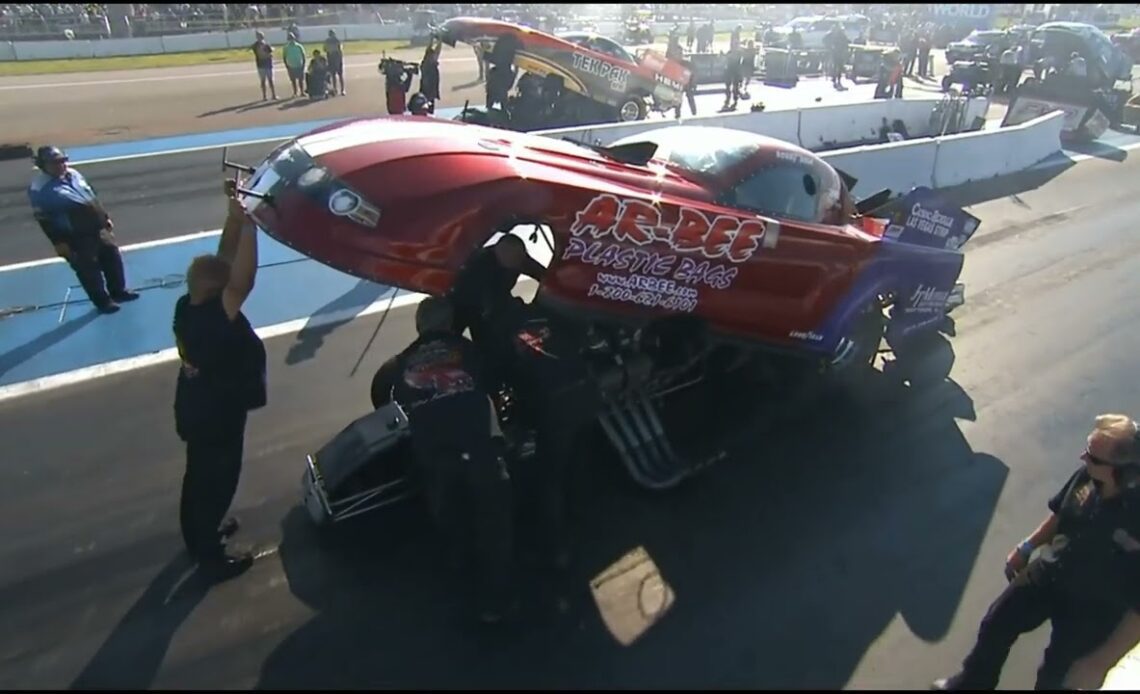 Bobby Bode, Dale Creasy Jr, Top Fuel Funny Car, RND4 Qualifying, Lucas Oil Nationals, Brainerd