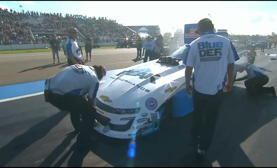 Chad Green, John Force, Top Fuel Funny Car, RND4 Qualifying, Lucas Oil Nationals, Brainerd