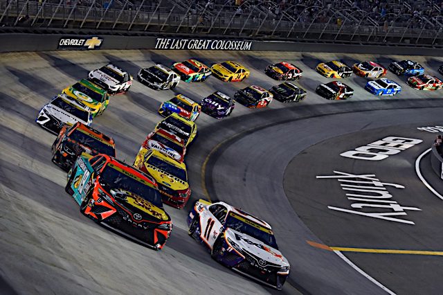 NASCAR Cup Series action at Bristol Motor Speedway, September 2021. Photo: NKP