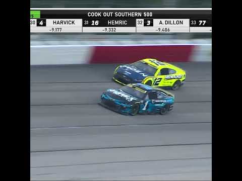 Chastain pulls a slide job on Ryan Blaney #shorts