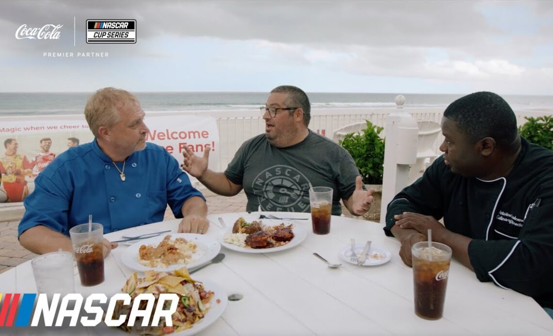 Chef Eric Greenspan takes on Racing's North Turn in Daytona Beach