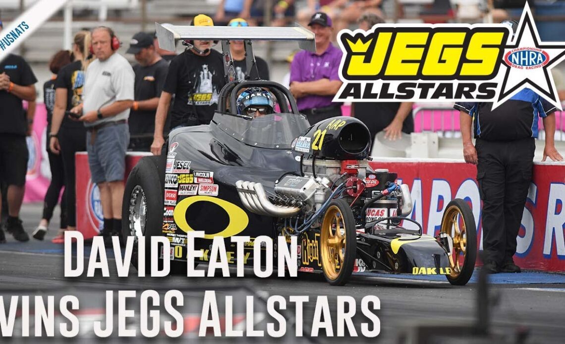David Eaton wins the JEGS Allstars in Comp Eliminator
