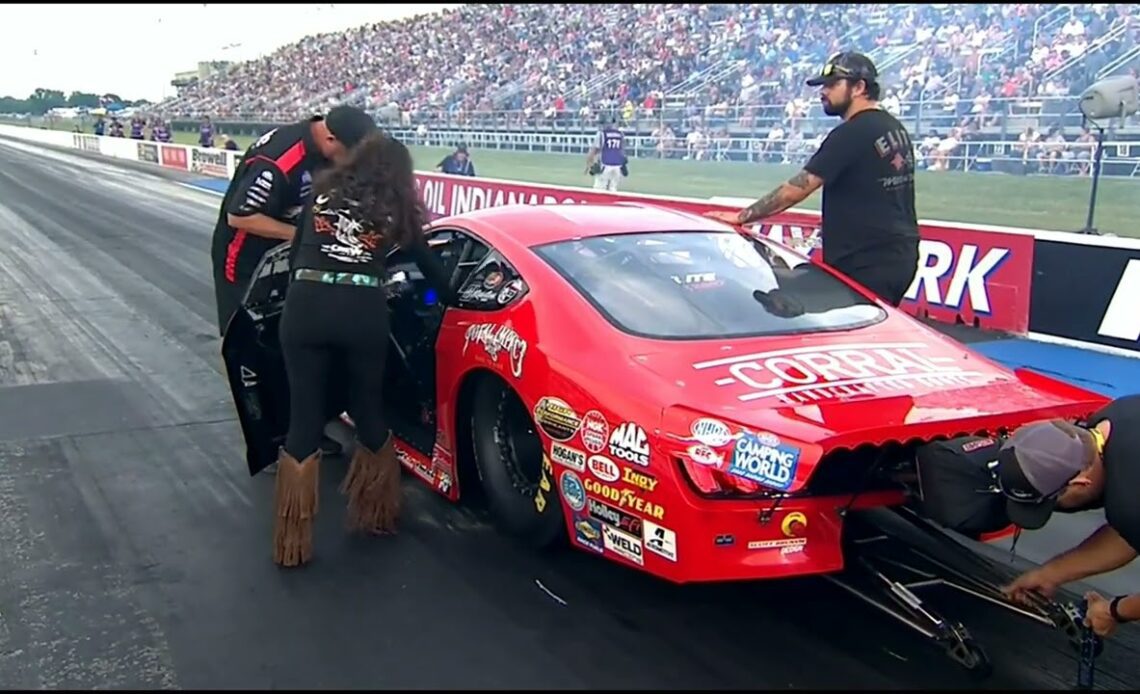 Deric Kramer, Fernando Cuadra Jr, Pro STock, Qualifying Rnd1, Dodge Power Brokers, U S  Nationals, L