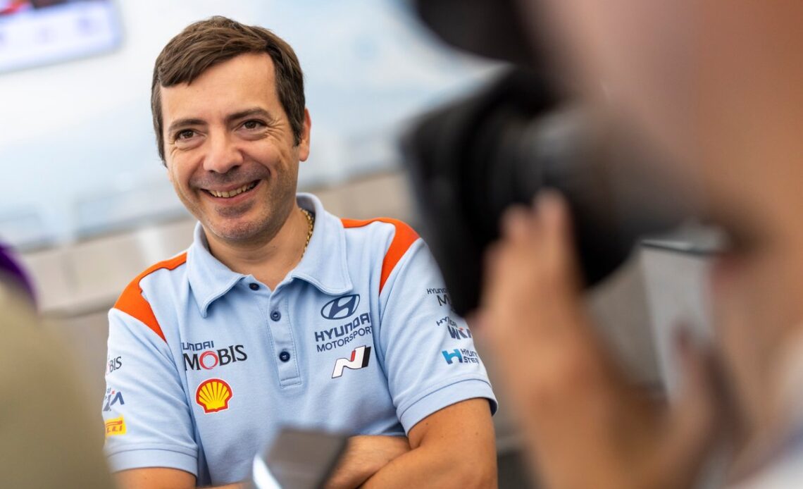 Julien Moncet, Deputy Team Director & Powertrain Manager, Hyundai World Rally Team