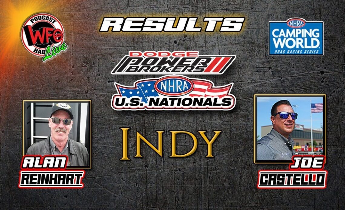 Dodge Power Brokers U.S. Nationals results with Alan Reinhart and Joe Castello