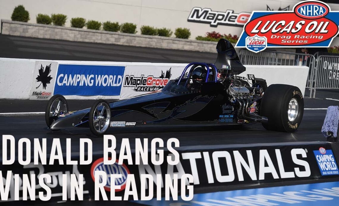 Donald Bangs wins Super Comp at Pep Boys NHRA Nationals