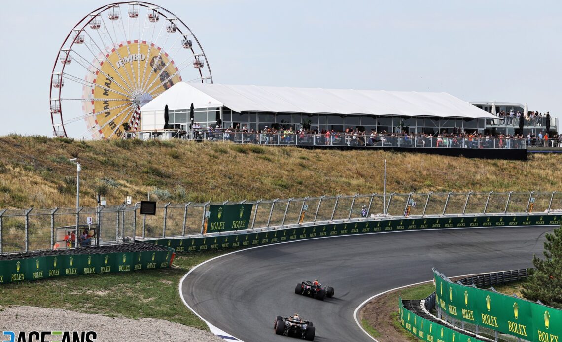 Drivers unsure whether Zandvoort's extended DRS zone will offer benefit in race · RaceFans