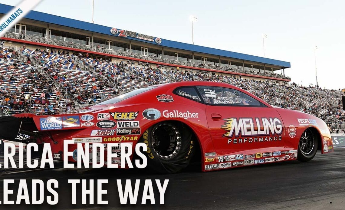 Erica Enders leads the way in Charlotte