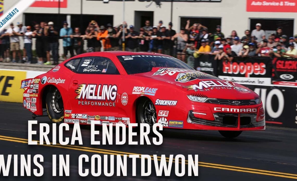 Erica Enders starts NHRA Countdown with win in Reading