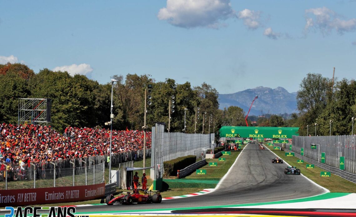 Charles Leclerc, Ferrari; Monza, 2022