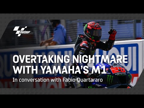 Fabio talks why "overtaking is a nightmare" with Yamaha's M1 | In Conversation With