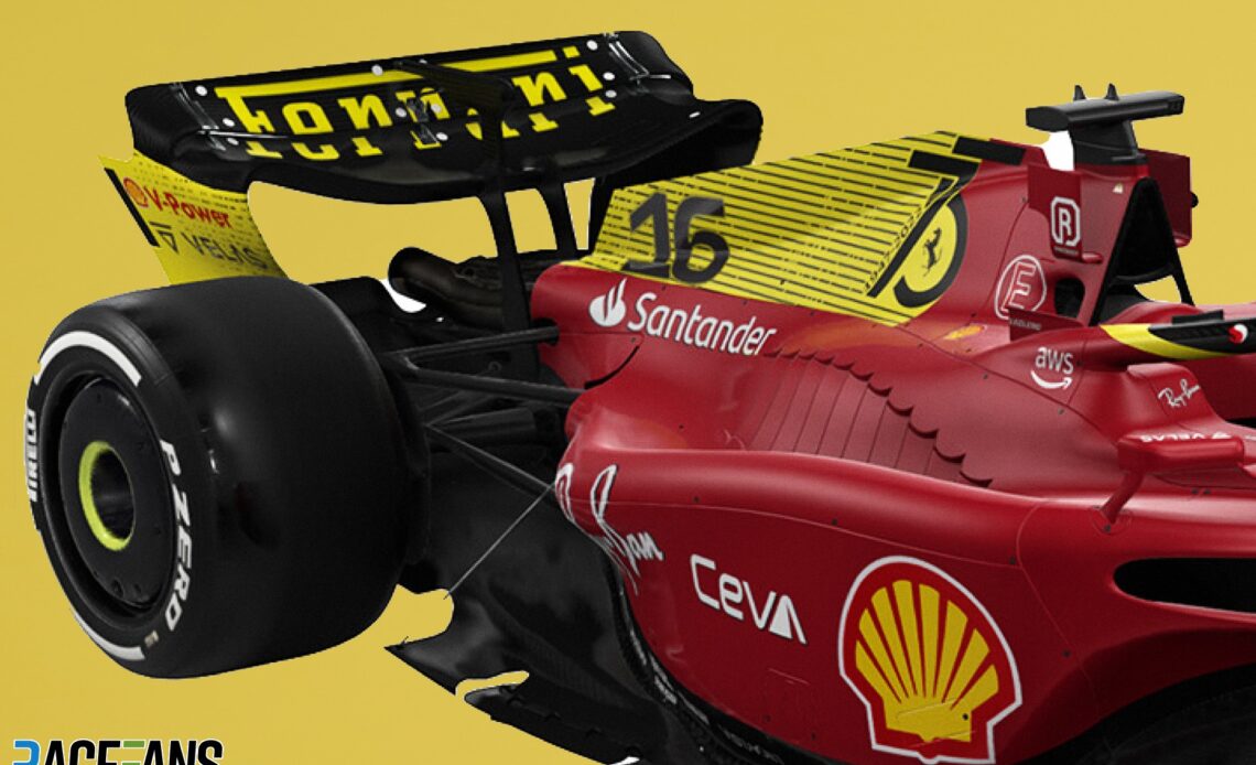 Ferrari's yellow livery for Monza 100th anniversary at 2022 Italian Grand Prix