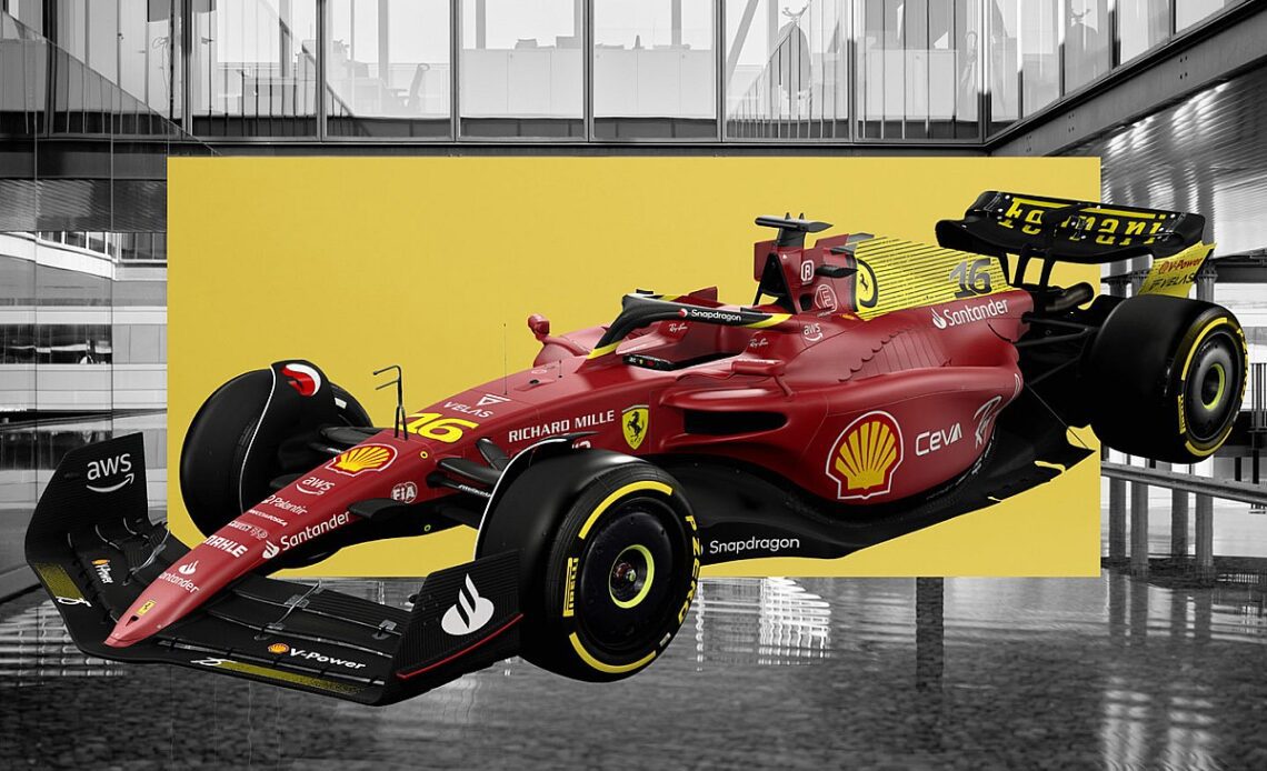Ferrari adds yellow to celebration F1 livery for Italian GP