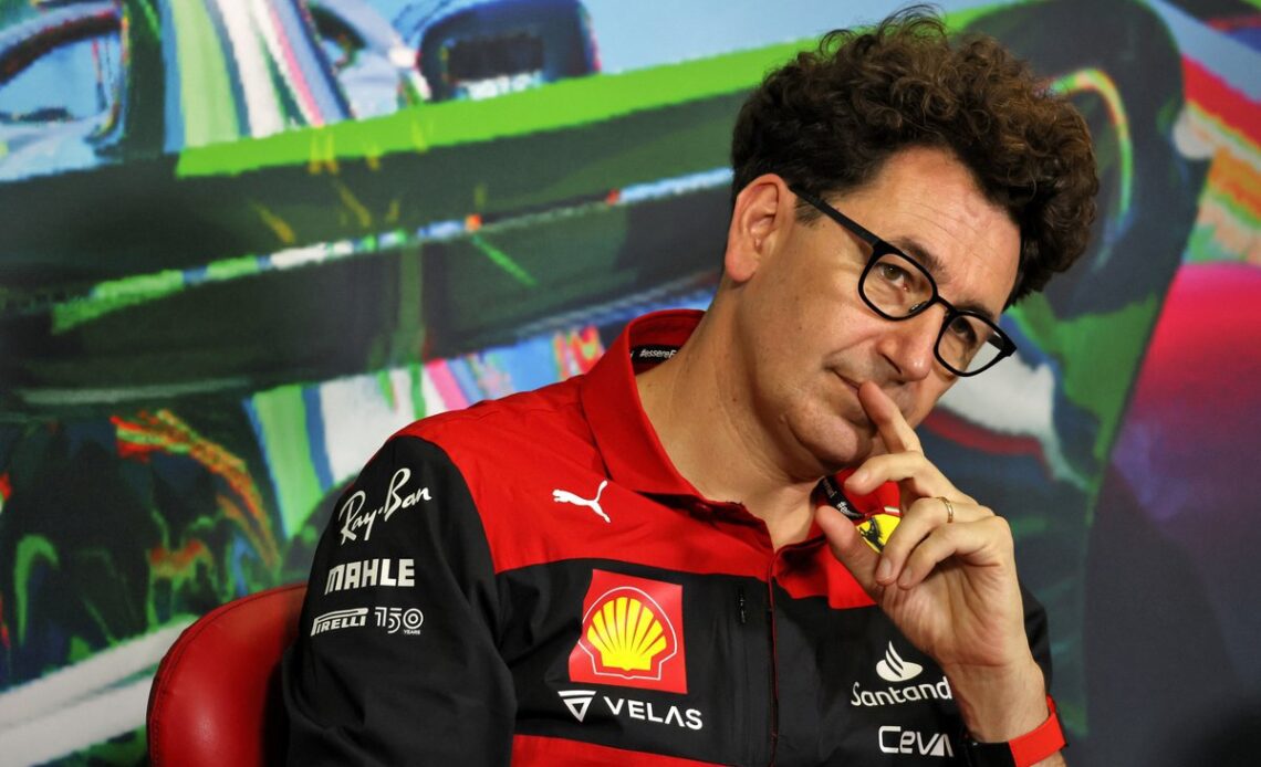 Mattia Binotto, Team Principal, Ferrari