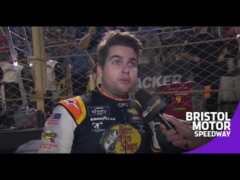 Gragson on Bristol race: 'Man, I had a blast'