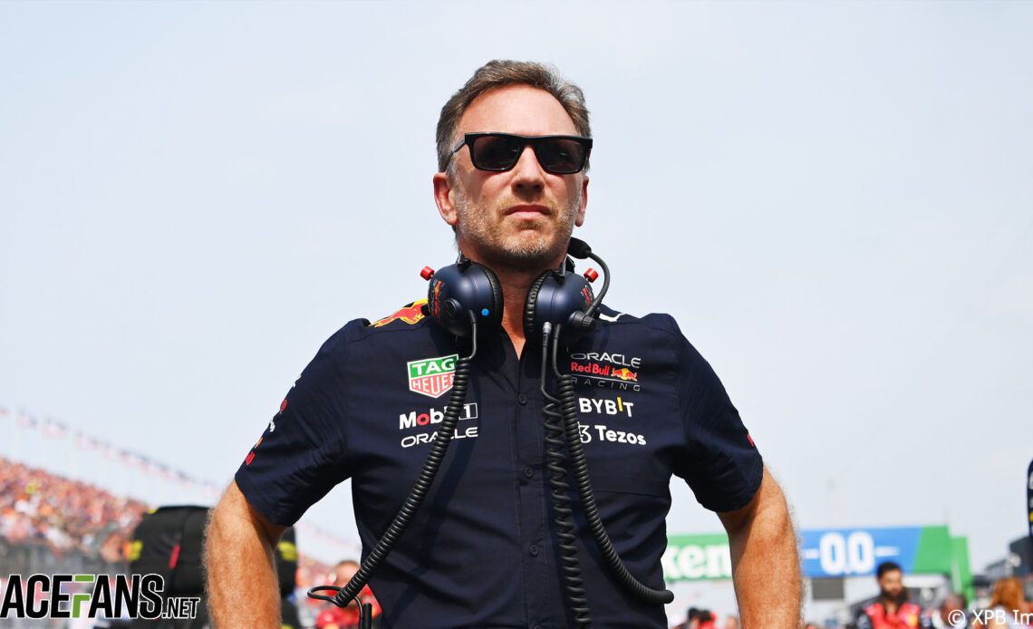 Horner dismisses "wild" Red Bull exit rumours