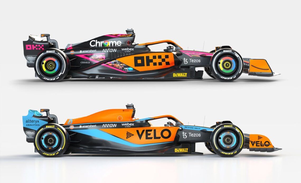 MCL36 side view comparison