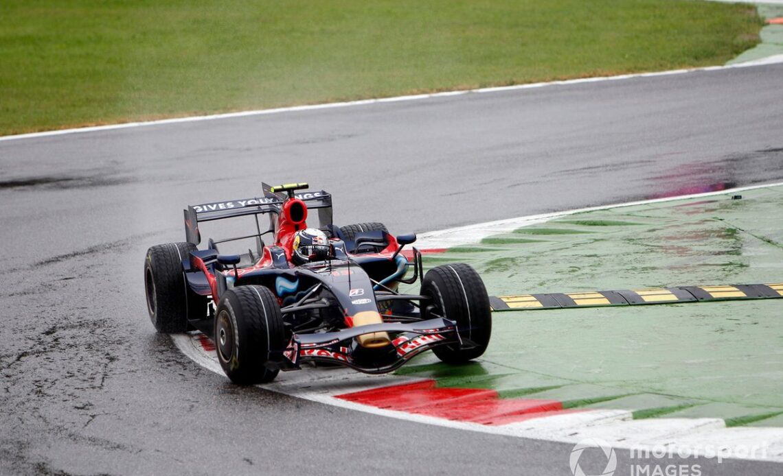 Vettel propelled former Minardi team Toro Rosso to its first F1 win