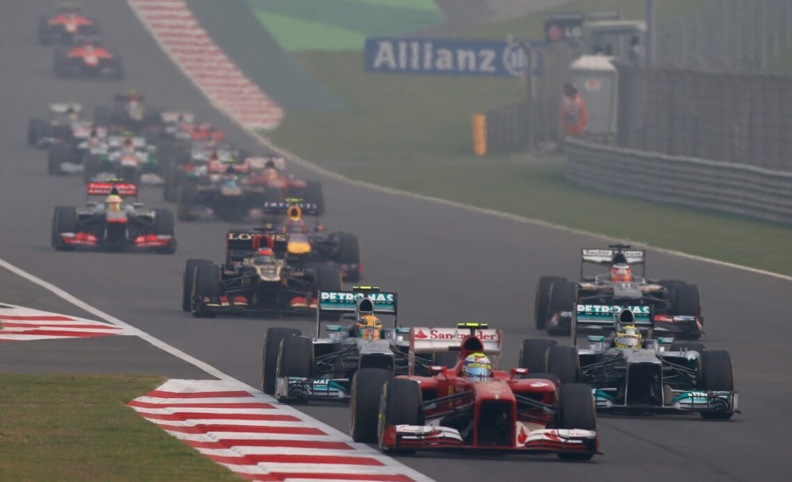 The Buddh International Circuit hosted three Indian Grands Prix between 2011 and 2013