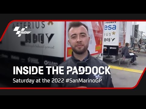 Inside The Paddock | Saturday at the 2022 #SanMarinoGP
