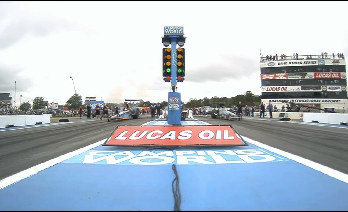 Jared Dreher, Dean Dubbin, Top Alcohol Dragster, Qualifying Rnd3, Lucas Oil Nationals, Brainerd