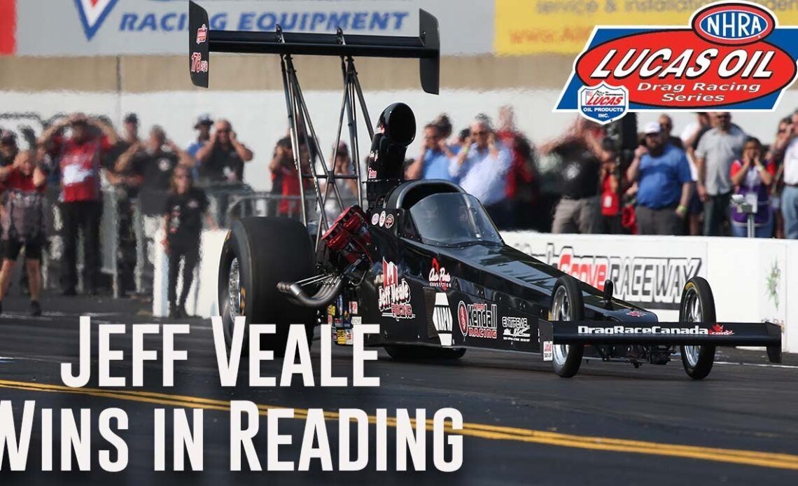Jeff Veale wins Top Alcohol Dragster at Pep Boys NHRA Nationals