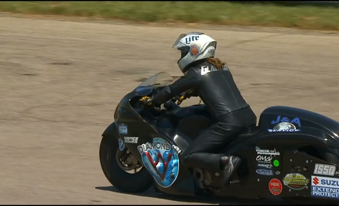 Joey Gladstone, Angelle Sampey, Cory Reed, Pro Stock Motorcycle, Qualifying Rnd2, Menards Nationals