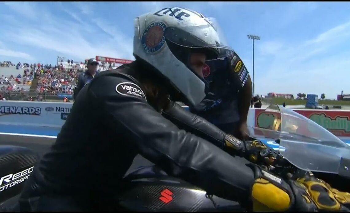 Joey Gladstone,  Pro Stock Motorcycle, Rnd2 Eliminations, Menards Nationals Presented By PetArmor,