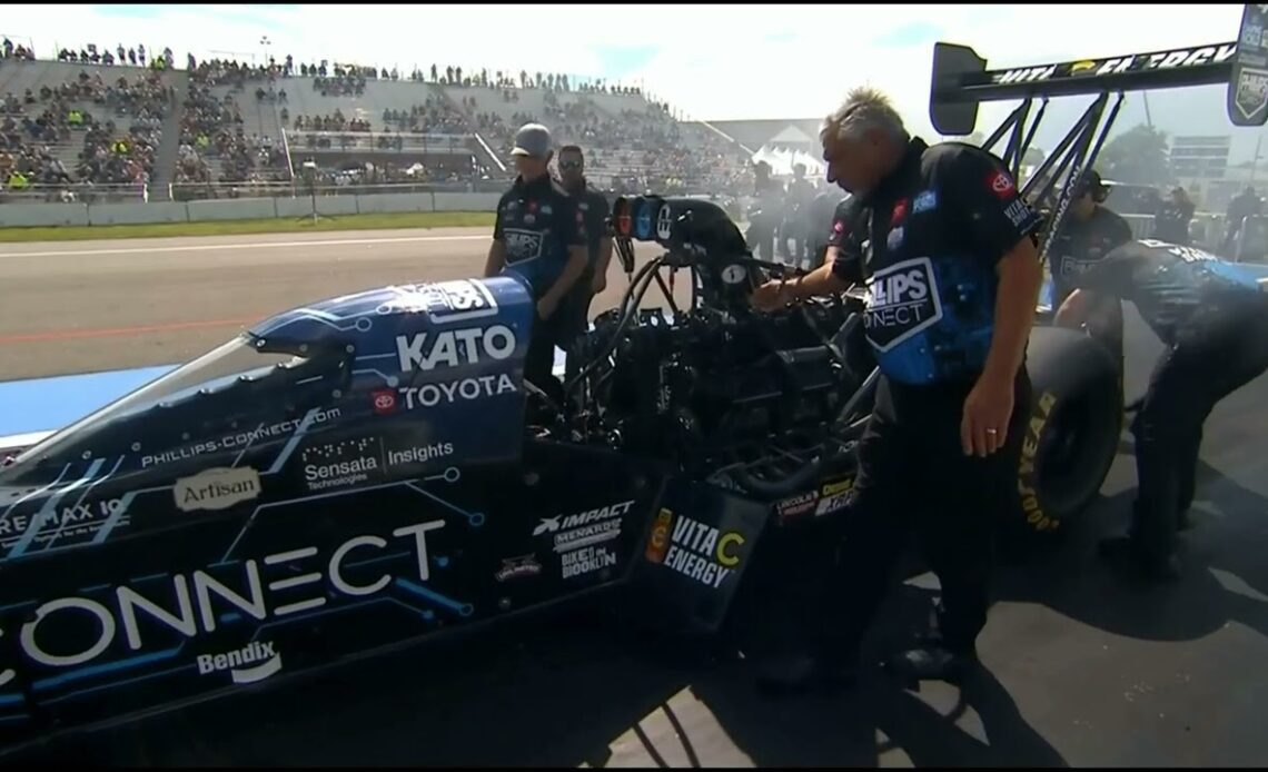 Justin Ashley, Steve Torrence, Top Fuel Dragster, RND1 Qualifying, Lucas Oil Nationals, Brainerd