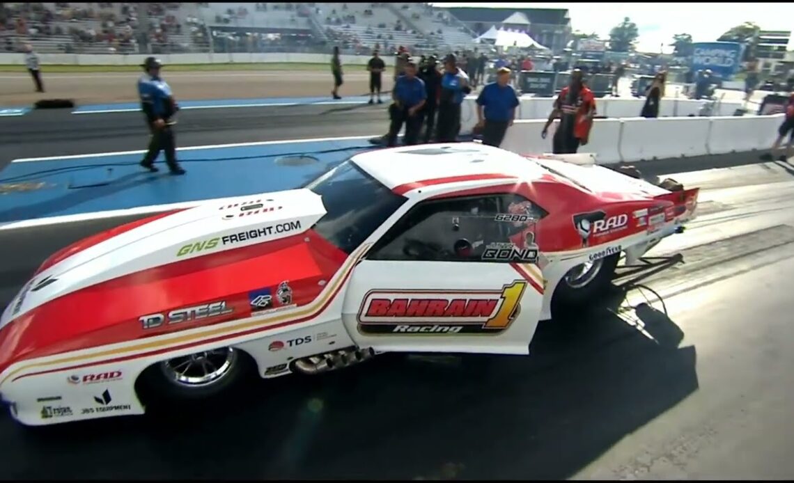 Justin Bond, D-Wagon Pro Mod Shootout Rnd1 Lucas Oil Nationals, Brainerd International Raceway,