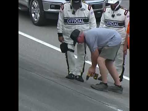 Kansas Speedway waterspout #shorts