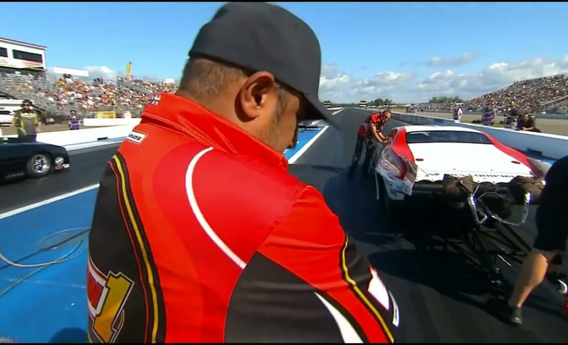 Kris Thorne, Justin Bond, Pro Mod, D-Wagon Shootout Rnd3, Lucas Oil Nationals, Brainerd