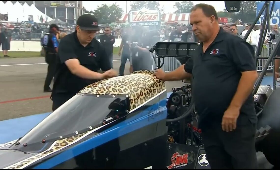 Krista Baldwin, Top Fuel Dragster, Qualifying RND3, Lucas Oil Nationals, Brainerd International