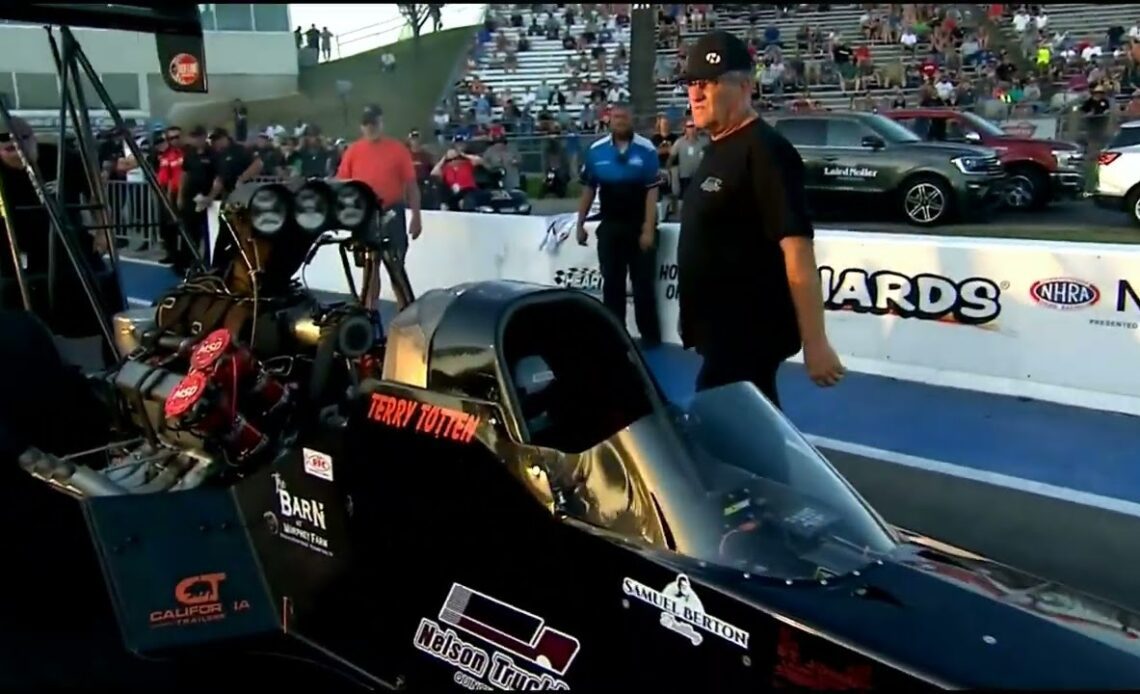 Kyle Wurtzel, Terry Totten, Top Fuel Dragster, Qualifying Rnd 1, Menards Nationals Presented By