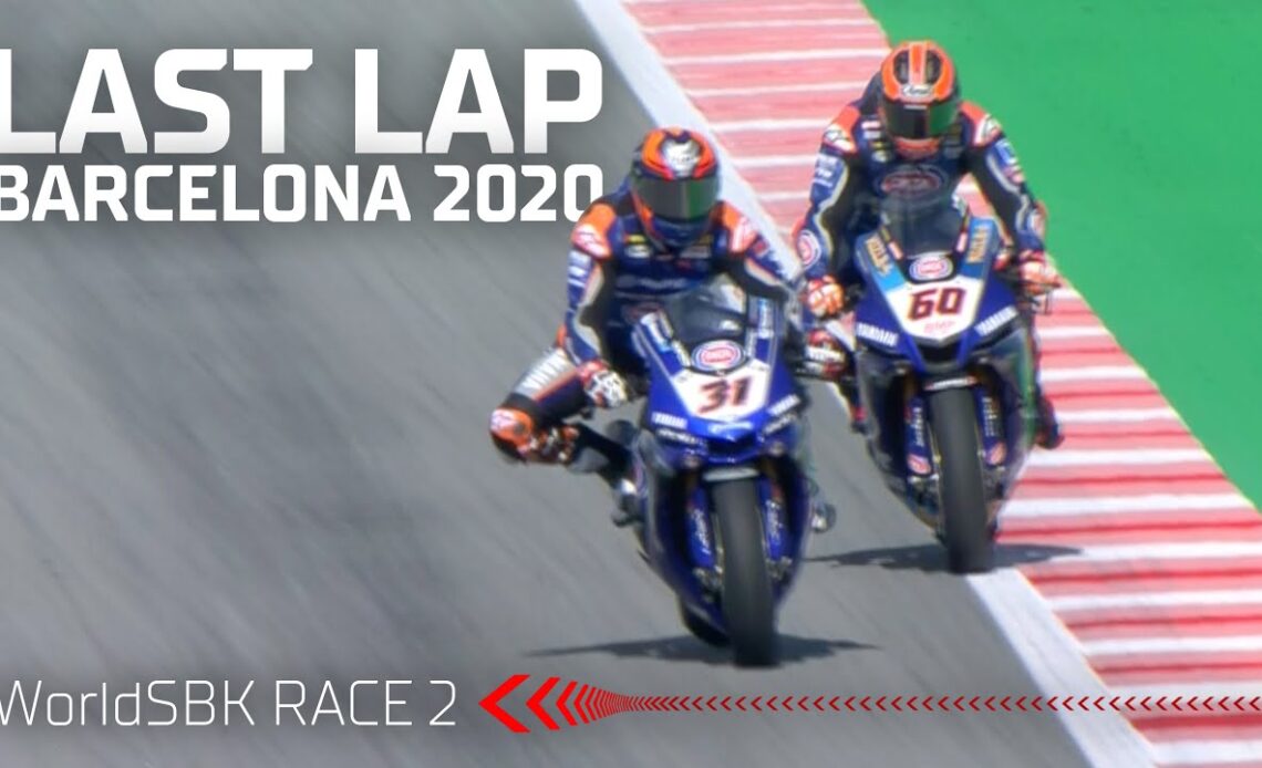 LAST LAP: Astonishing #WorldSBK Race 2 at Barcelona in 2020 brings a podium shock | #CatalanWorldSBK