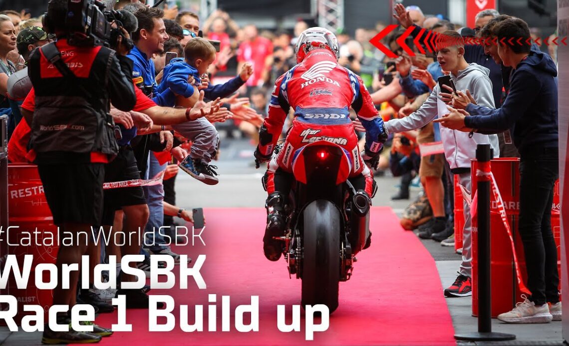 LIVE 📡 #CatalanWorldSBK Race 1 build up!