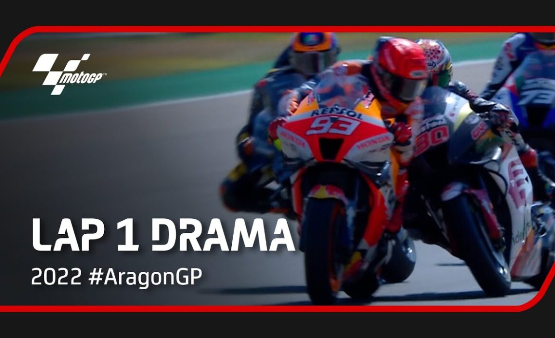 Lap 1 Drama | 2022 #AragonGP