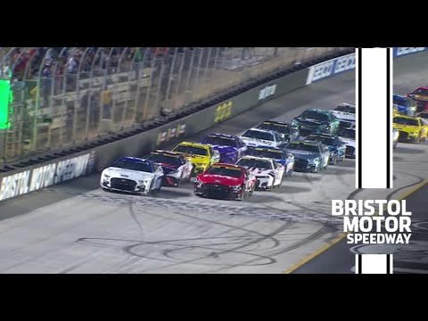 Lost tires, playoffs eliminations and a new winner at Bristol | Cup Series Extended Highlights